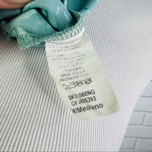 Method Mint Brocade Ruched Strapless Mini Dress - Size Medium - Picture 10 of 16